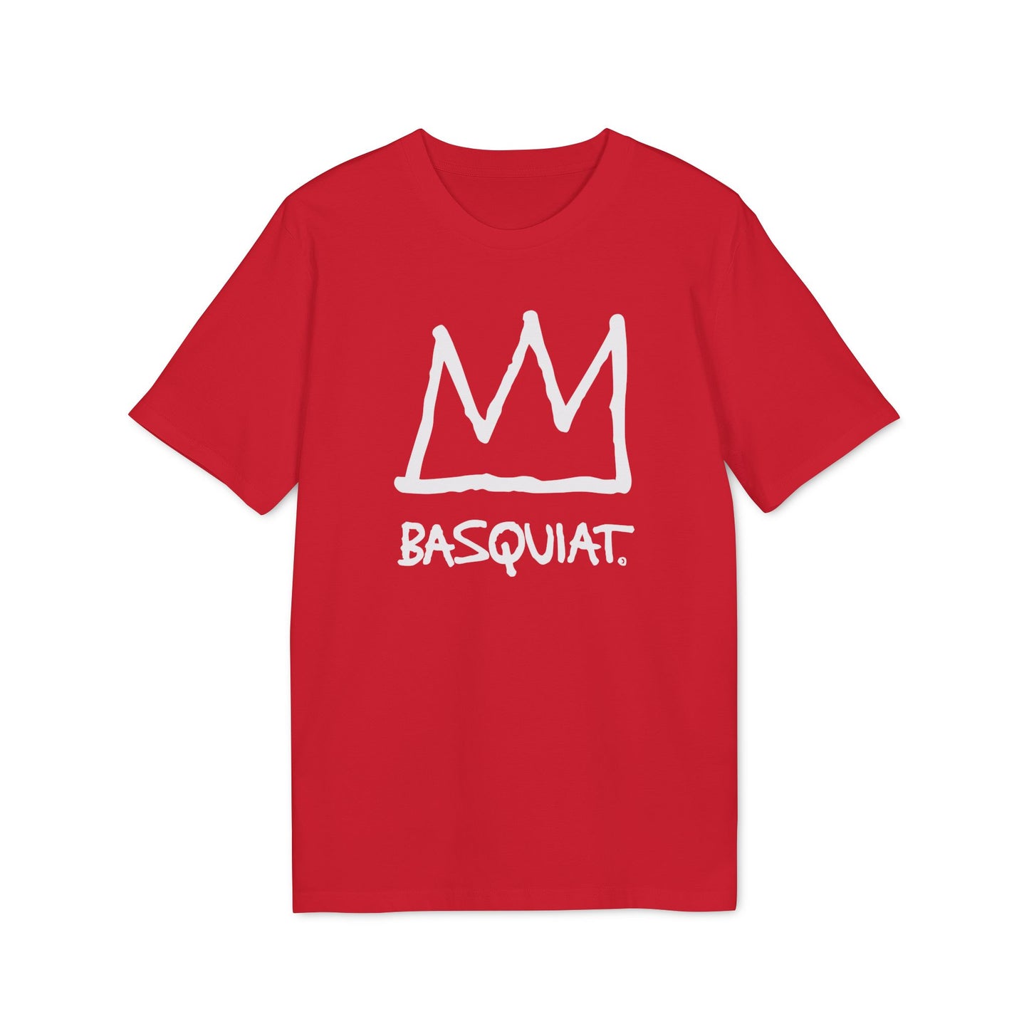Jean Michel Basquiat Crown Logo T Shirt (Coton Bio Premium)