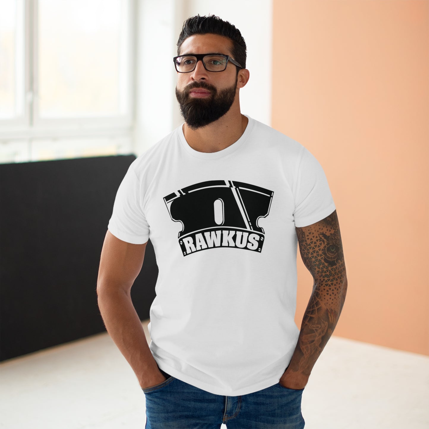 Rawkus Records T Shirt (Poids Standard)