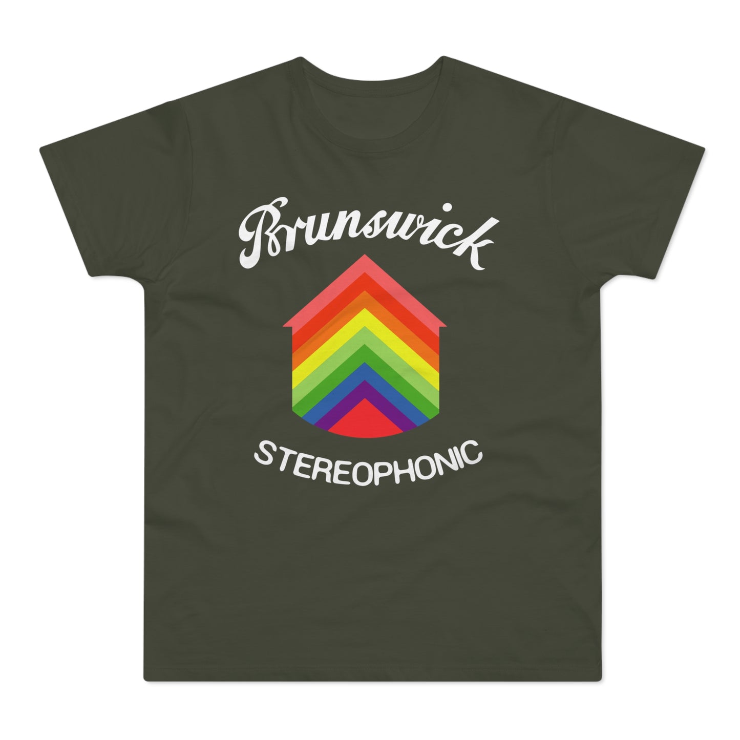 Brunswick Records Stereophonic T Shirt (Poids Standard)