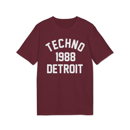 Techno Detroit 1988 T Shirt (Coton Bio Premium)