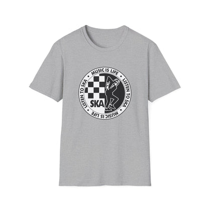 Music Is Life T Shirt - Léger