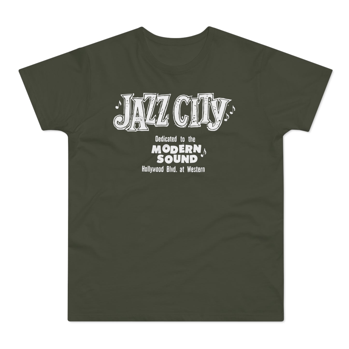 Jazz City T Shirt (Poids Standard) LA Jazz Club