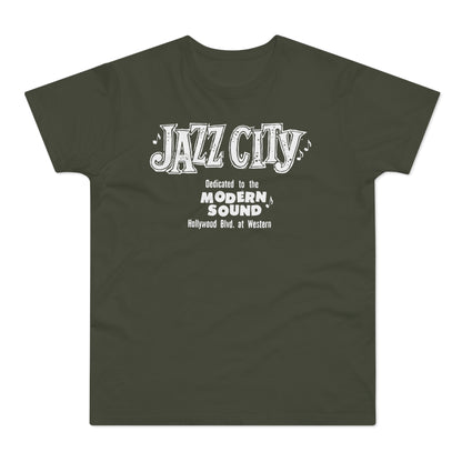 Jazz City T Shirt (Poids Standard) LA Jazz Club