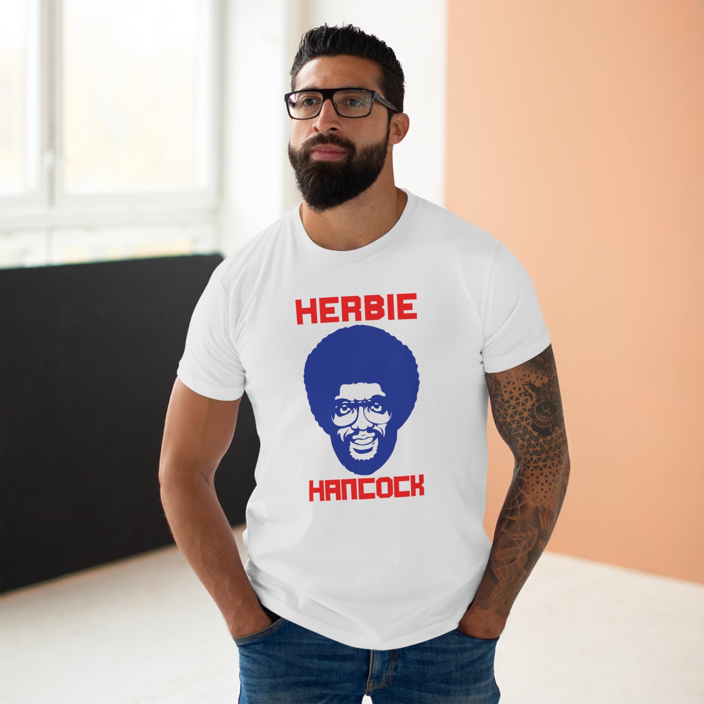 Herbie Hancock T Shirt (Poids Standard)