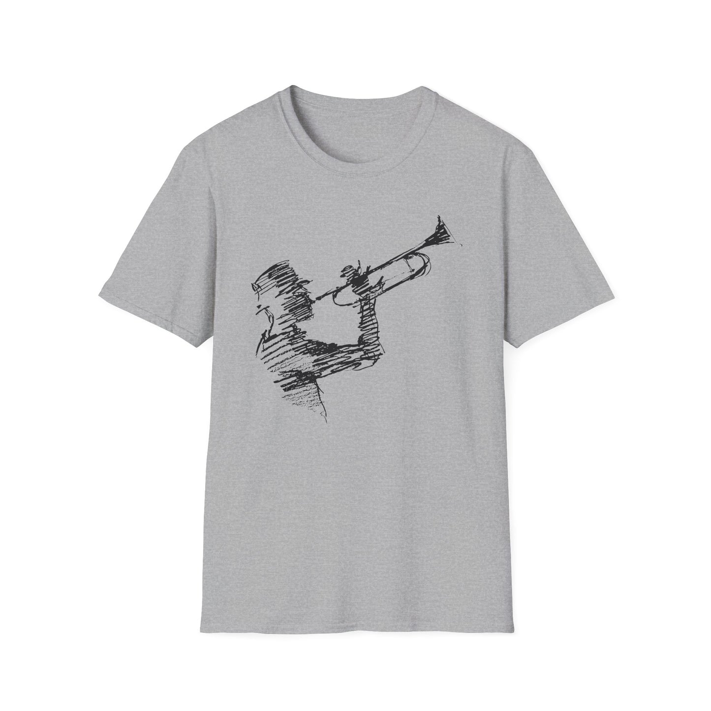 Jazz Trumpet Guy T Shirt (L) | DEADSTOCK | DERNIÈRE PIÈCE | -50 %