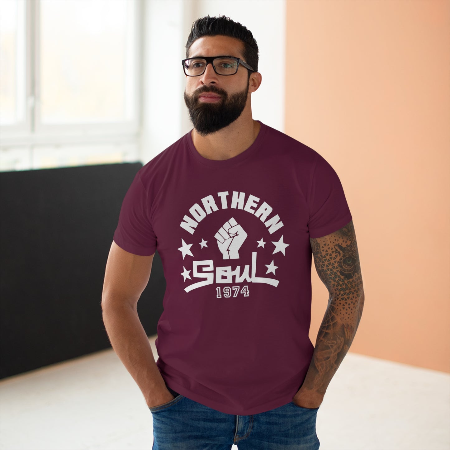 Northern Soul 1974 T Shirt (Poids Standard)