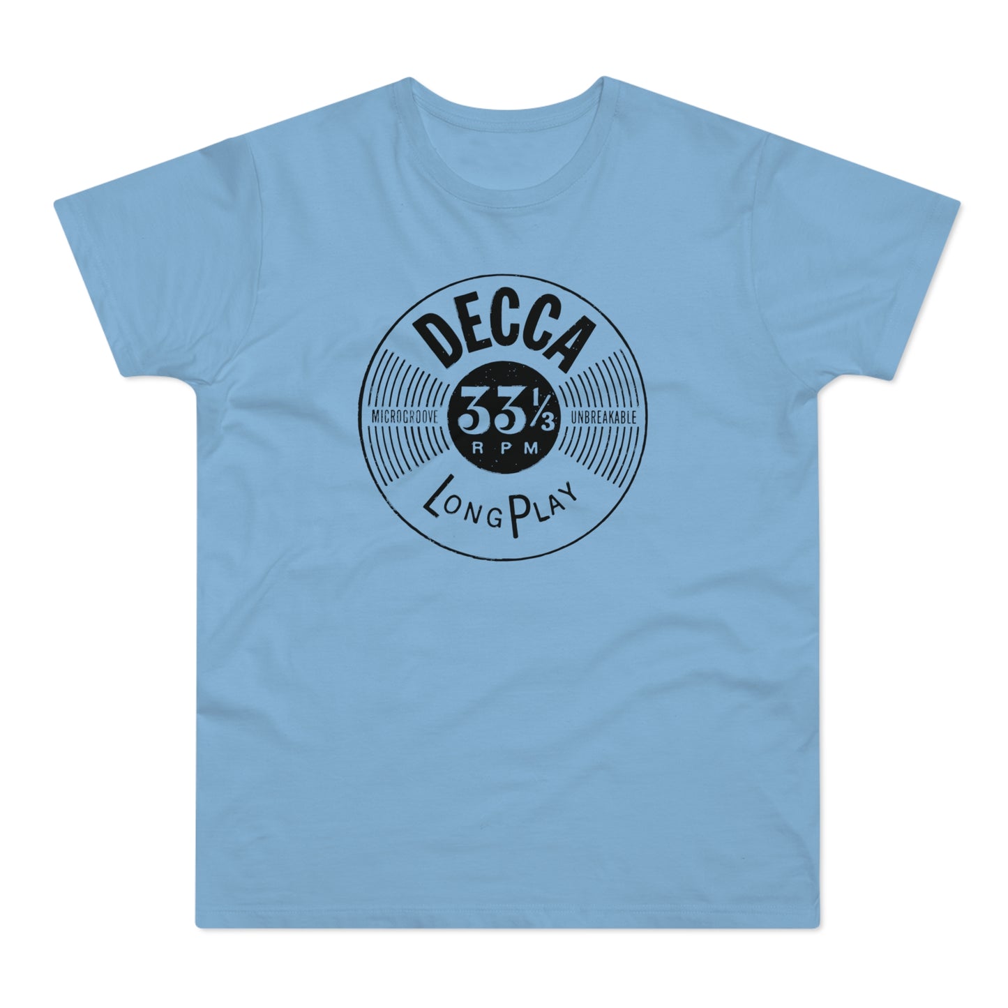 Decca Records Long Play T Shirt (Poids Standard)