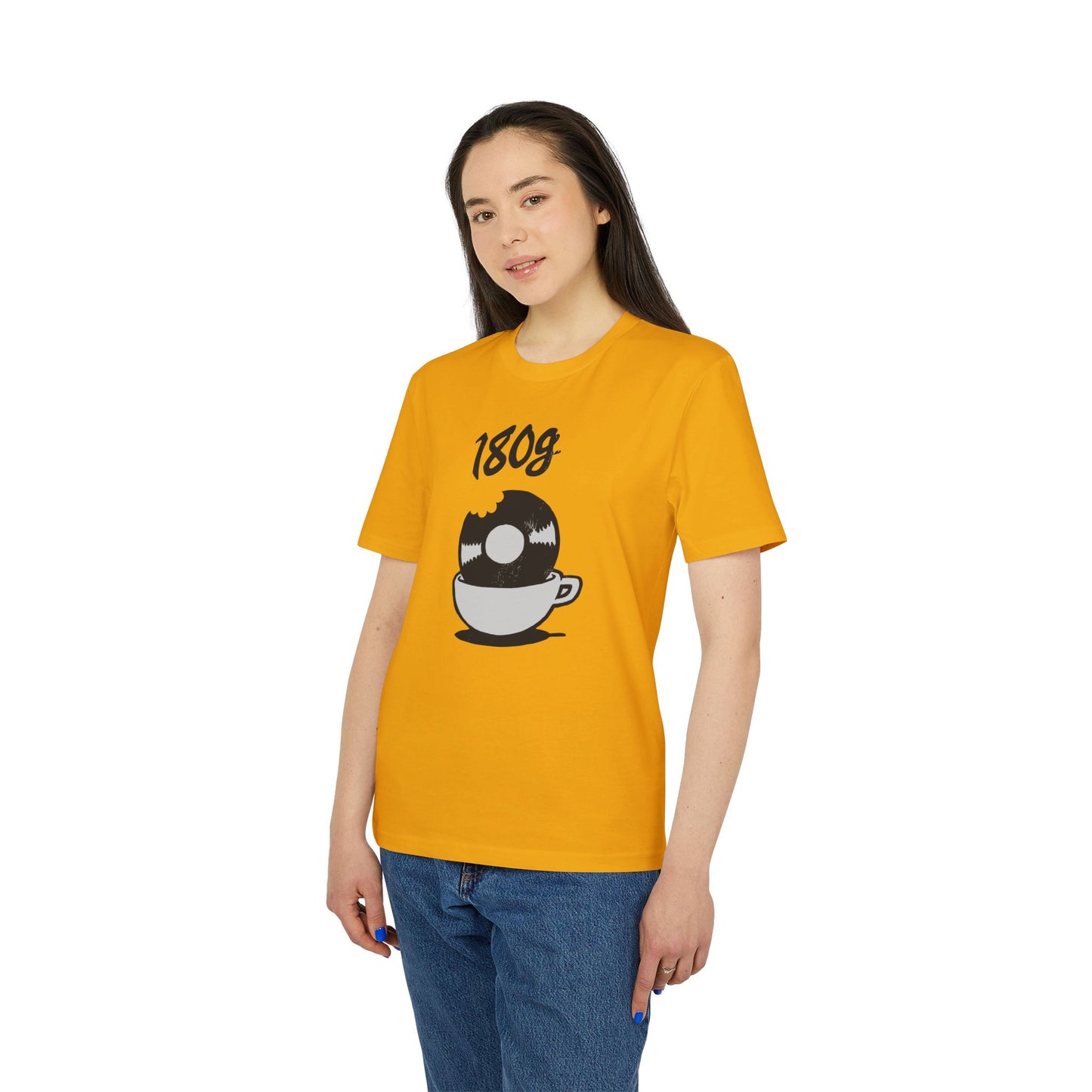 180g Coffee T Shirt (Coton Bio Premium)