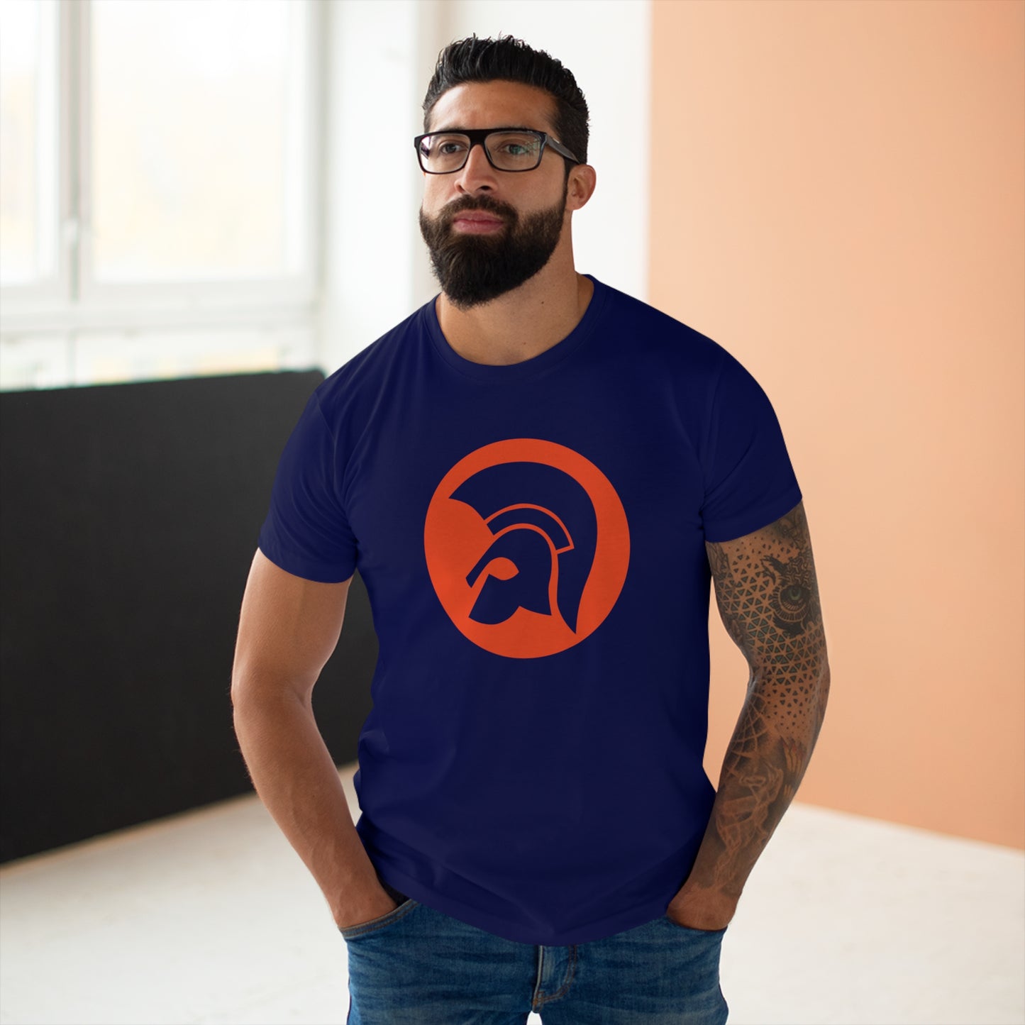 Crown Trojan Records T Shirt (Poids Standard)