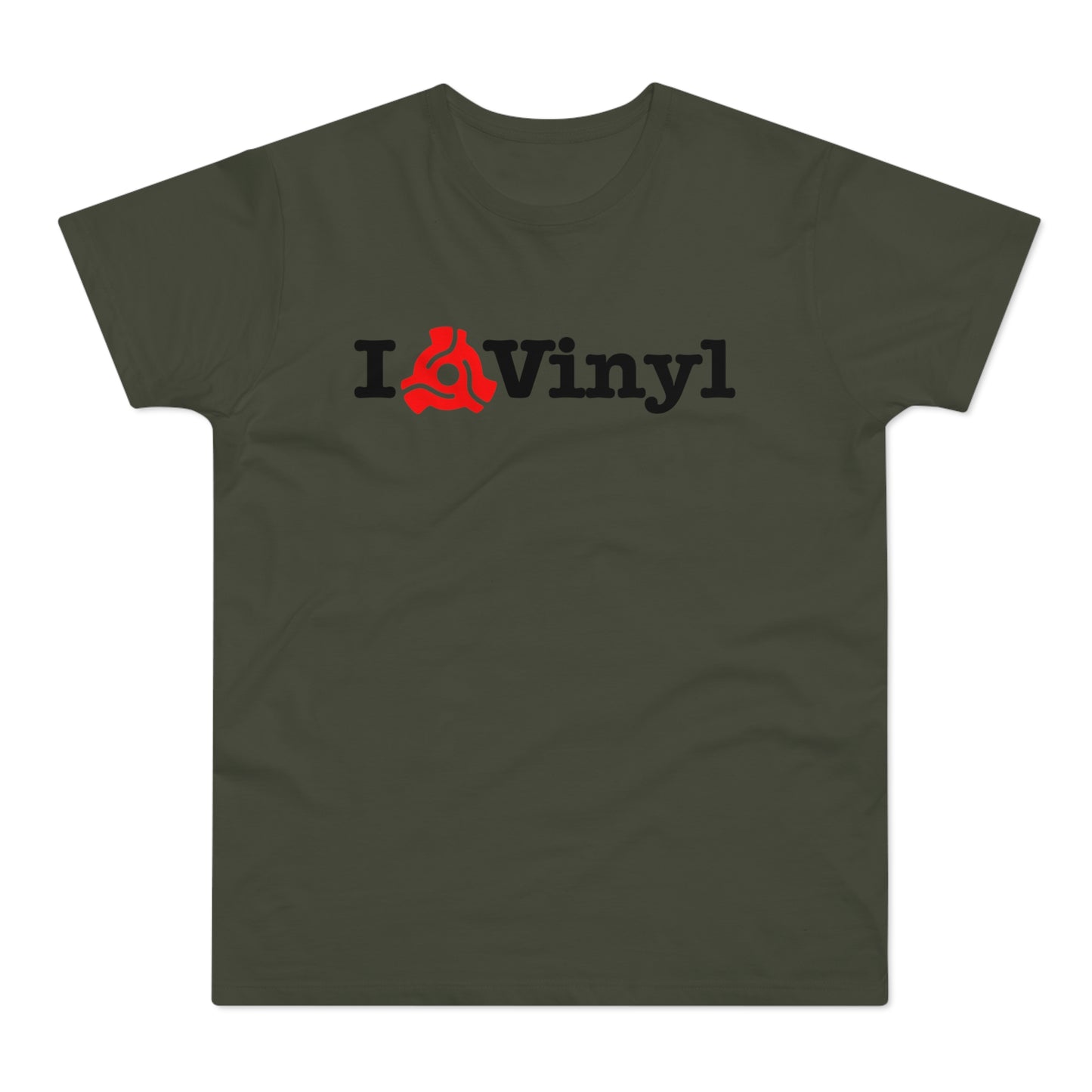 I Love Vinyl T Shirt (Poids Standard)