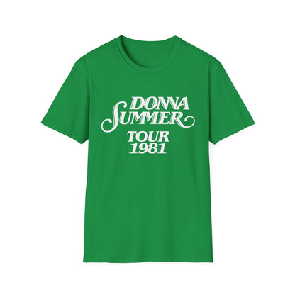 Donna Summer Tour 1981 T Shirt - Léger
