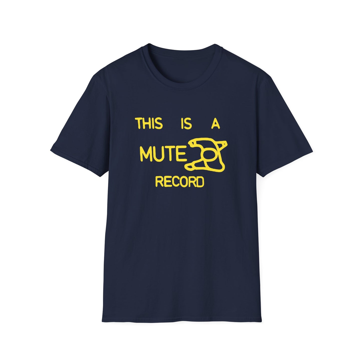 This Is A Mute Record T Shirt (L) | DEADSTOCK | DERNIÈRE PIÈCE | -50 %