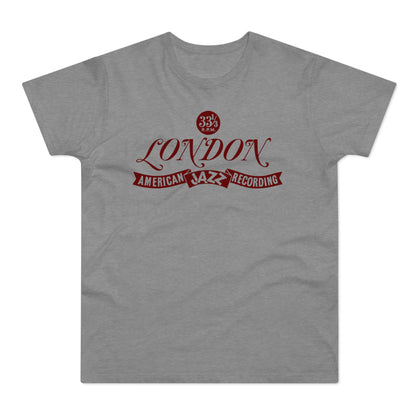 London American Jazz Records T Shirt (Poids Standard)