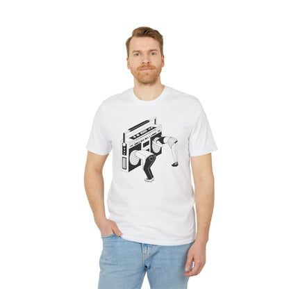 Ghetto Blaster T Shirt (Coton Bio Premium)