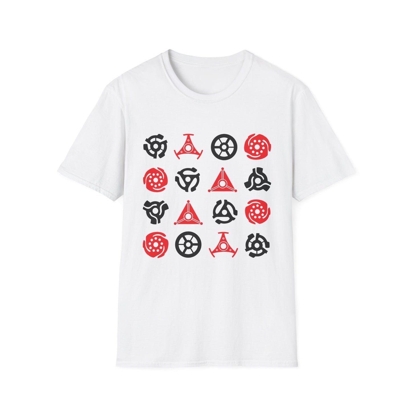 16 Record Adaptors T Shirt - Léger