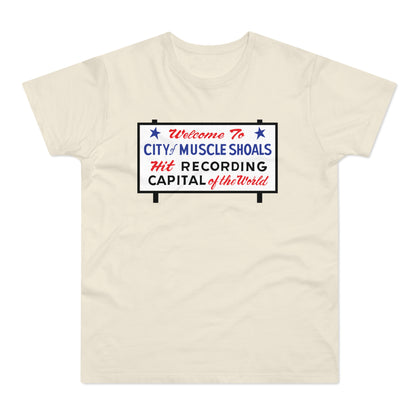 Welcome To Muscle Shoals T Shirt (Poids Standard)