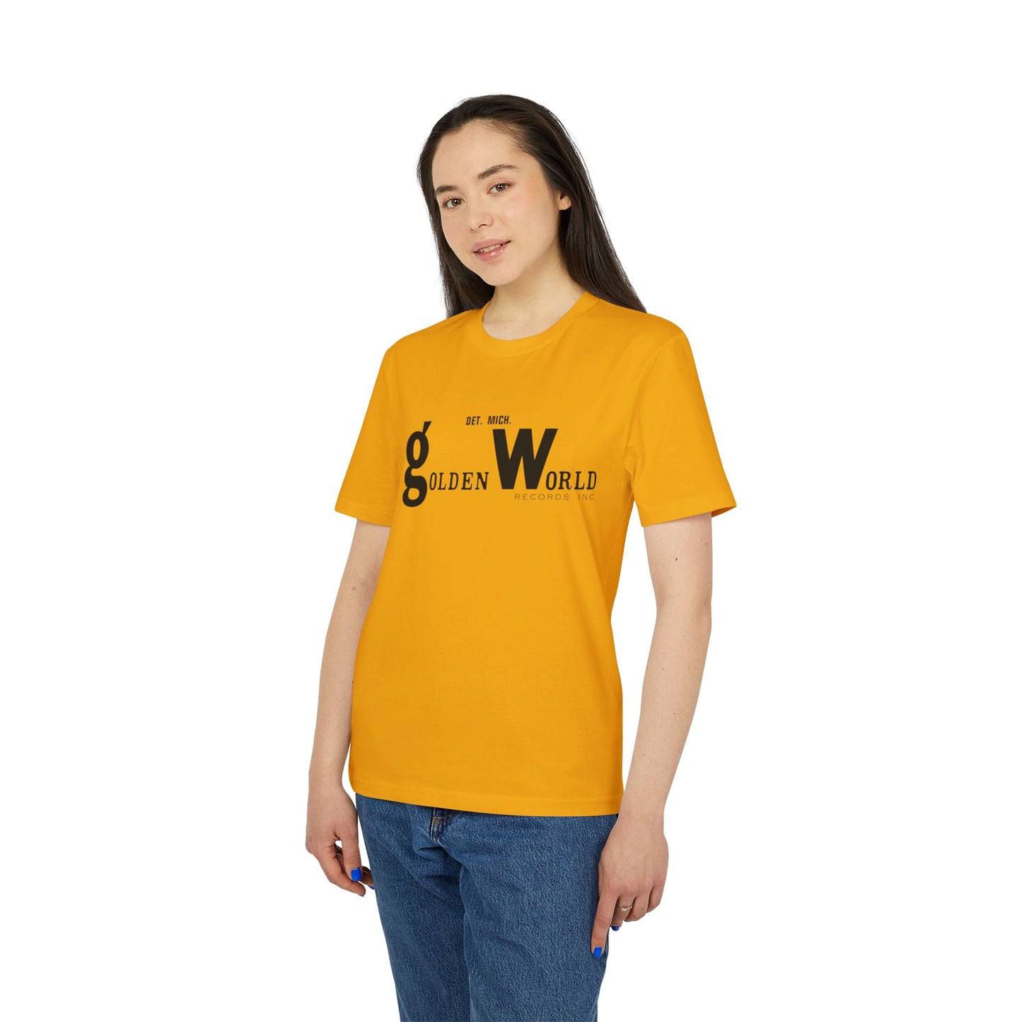 Golden World Records T Shirt (Coton Bio Premium)