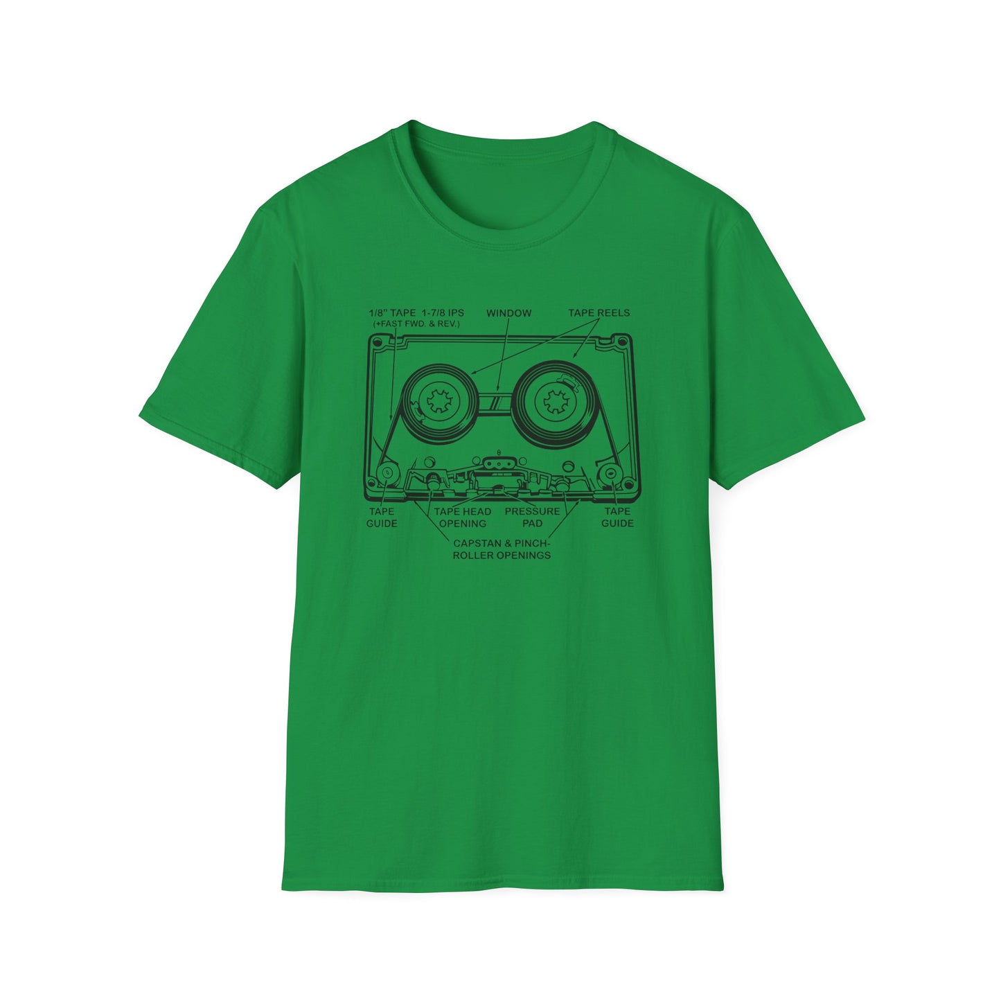 How It Works: Cassette Tape T Shirt