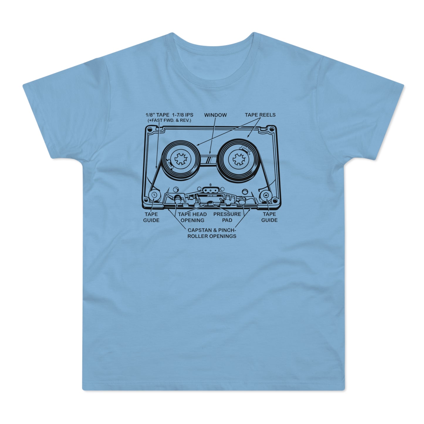 How It Works: Cassette Tape T Shirt (Poids Standard)
