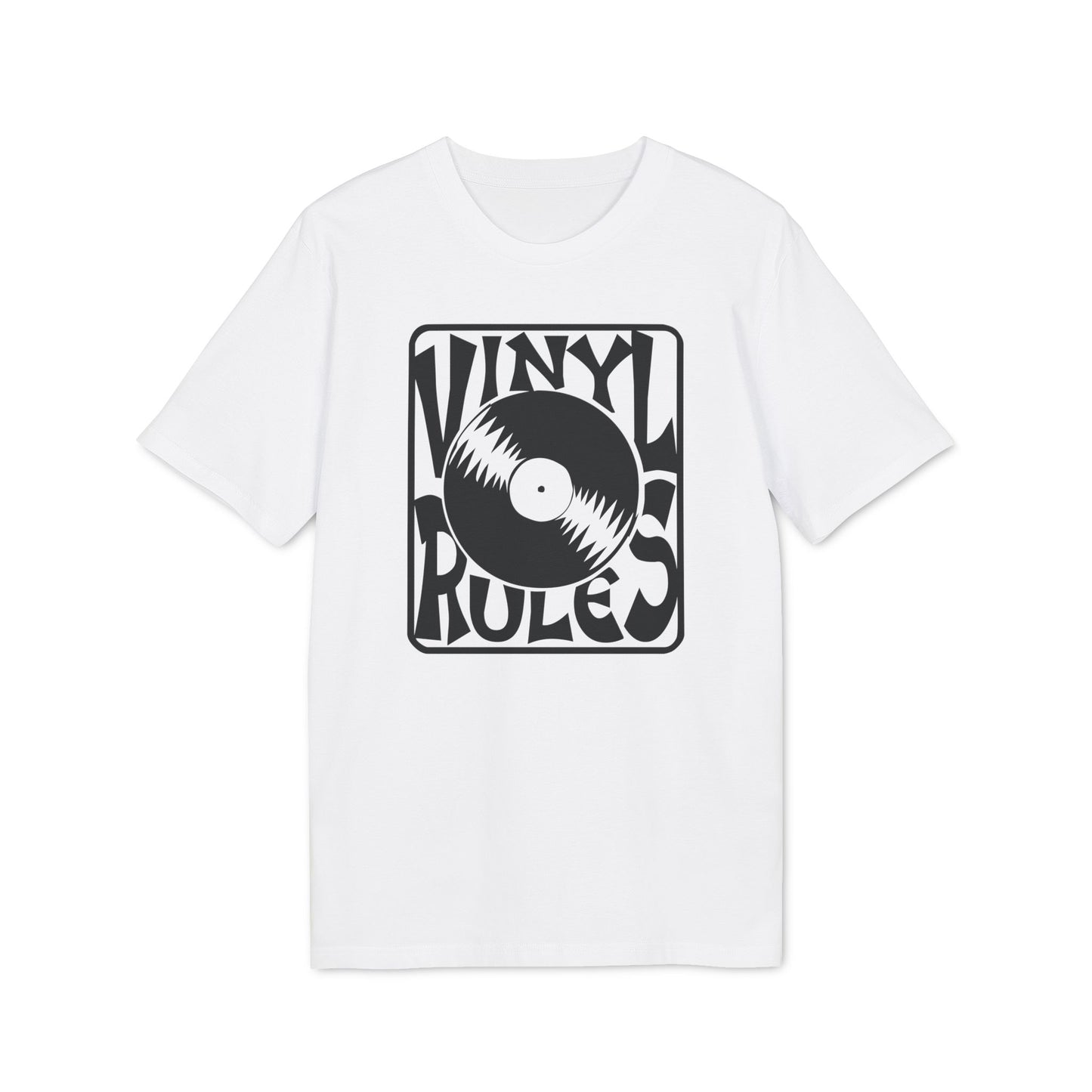 Vinyl Rules T Shirt (Coton Bio Premium)
