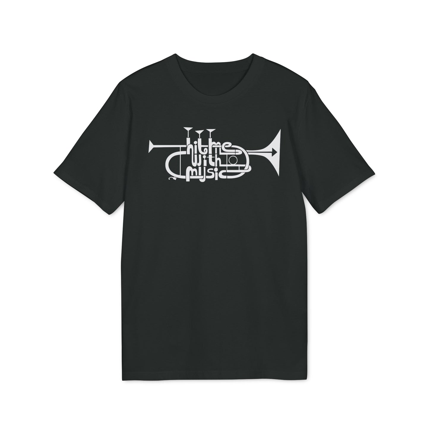 Hit Me With Music T Shirt (Coton Bio Premium)