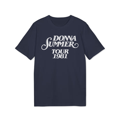 Donna Summer Tour 1981 T Shirt (Coton Bio Premium)