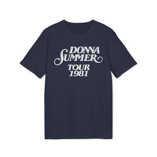 Donna Summer Tour 1981 T Shirt (Coton Bio Premium)