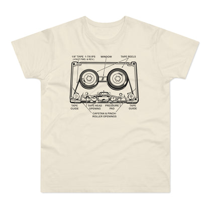 How It Works: Cassette Tape T Shirt (Poids Standard)