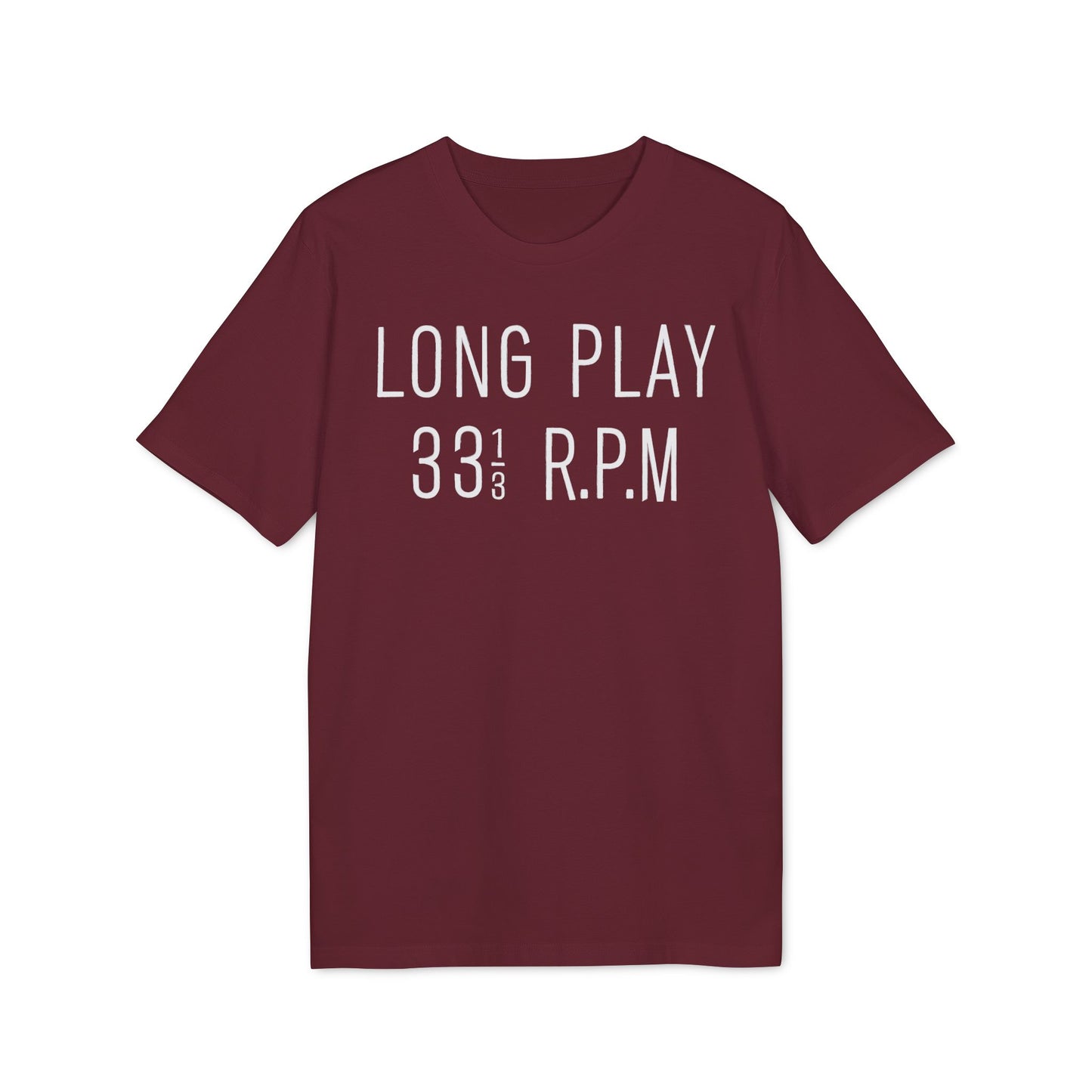 Long Play 33 1/3 RPM T Shirt (Coton Bio Premium)