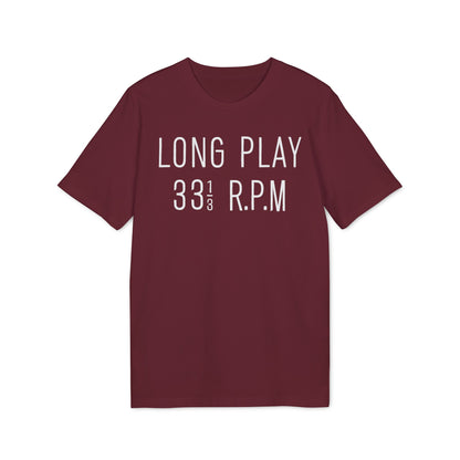 Long Play 33 1/3 RPM T Shirt (Coton Bio Premium)