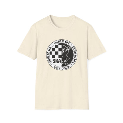 Music Is Life T Shirt - Léger