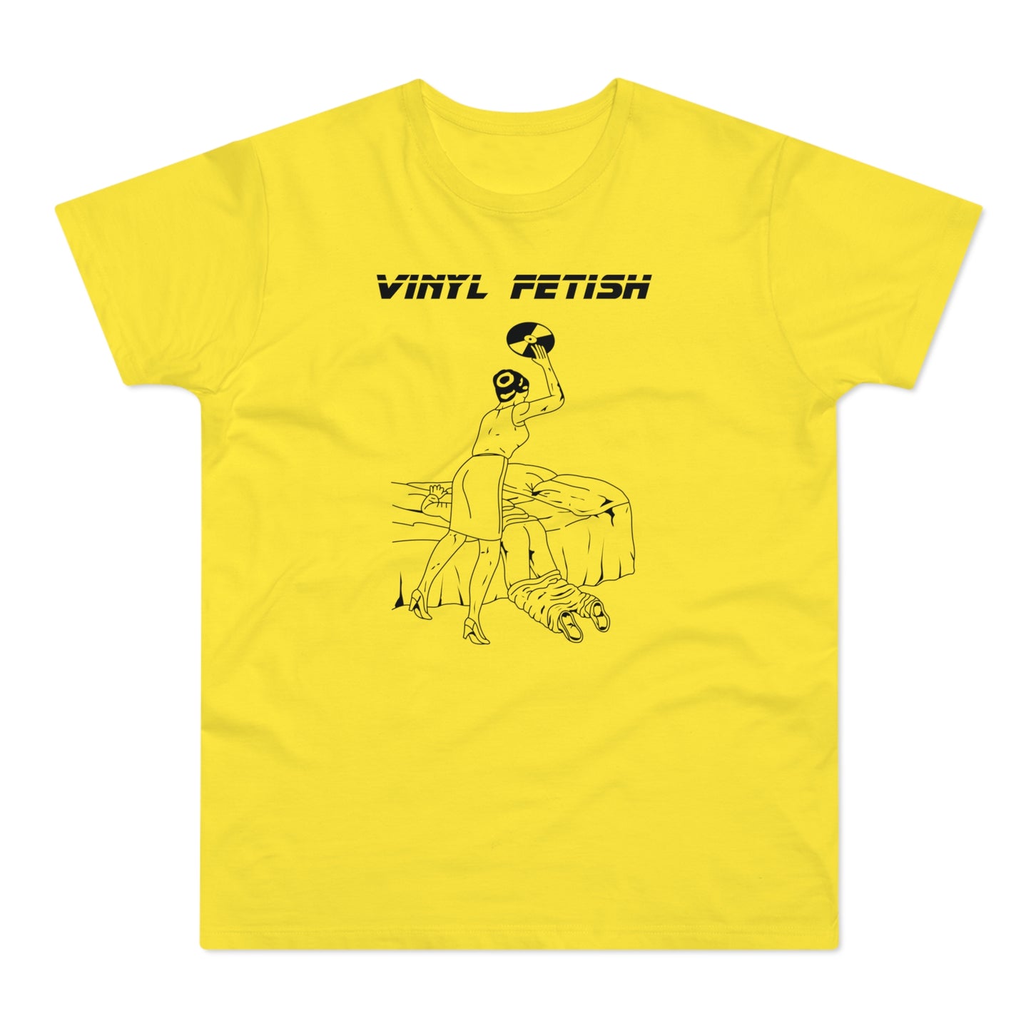 Vinyl Fetish T Shirt (Poids Standard)