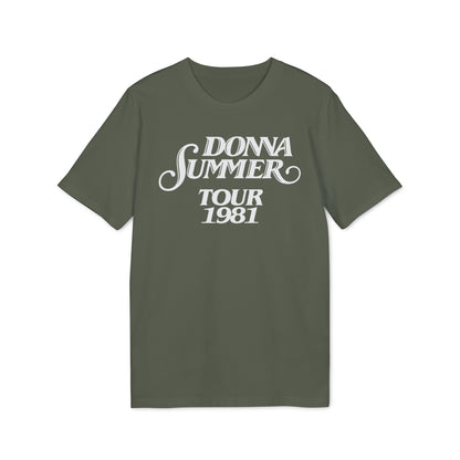 Donna Summer Tour 1981 T Shirt (Coton Bio Premium)