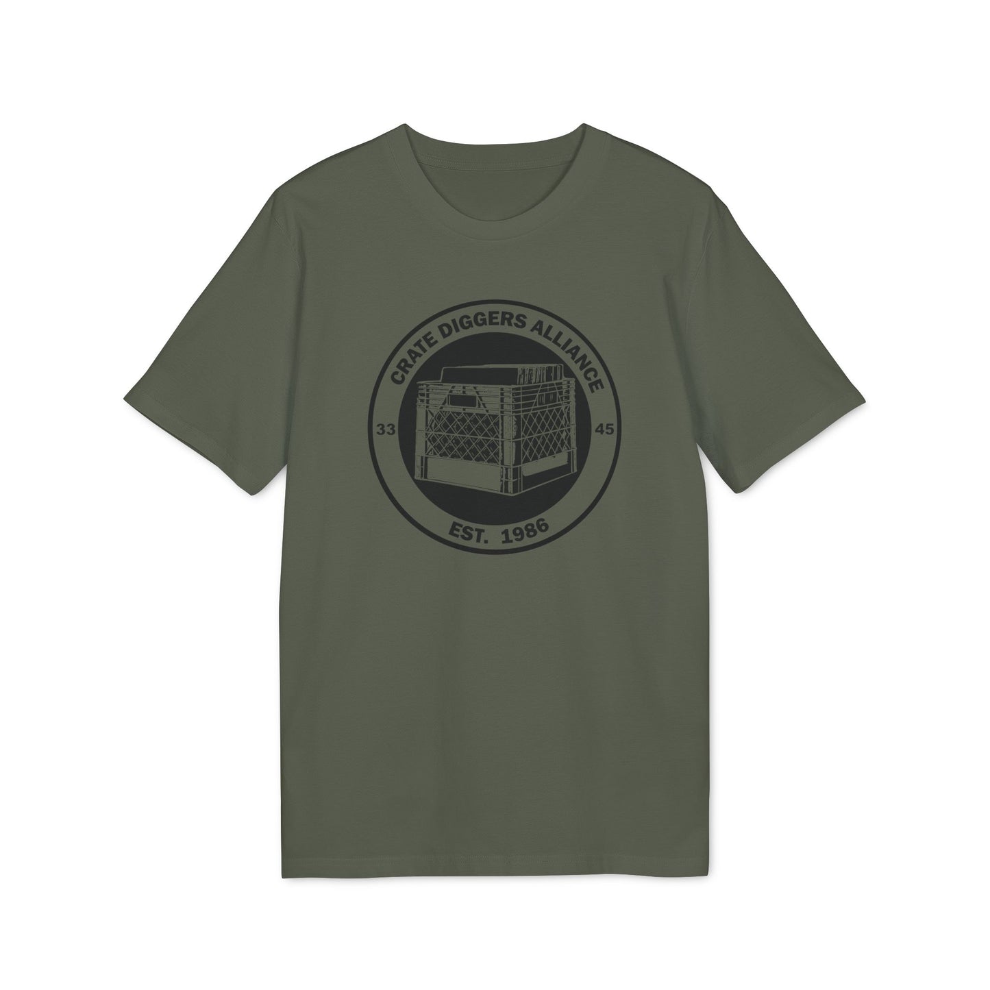 Crate Digger Alliance T Shirt (Coton Bio Premium)