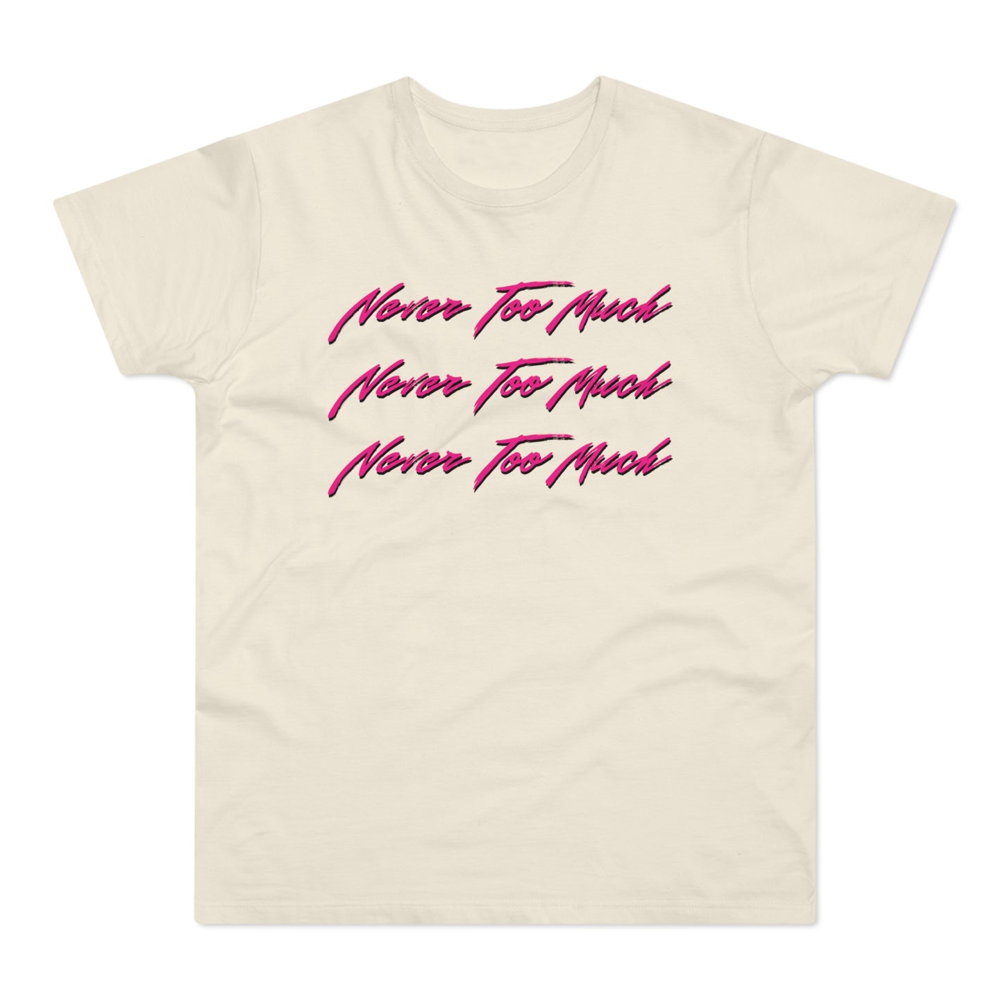 Never Too Much Luther Vandross T Shirt (Poids Standard)