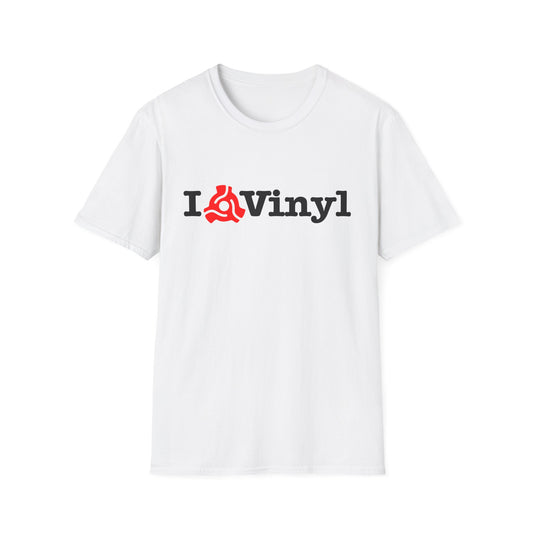 I Love Vinyl T Shirt - Léger