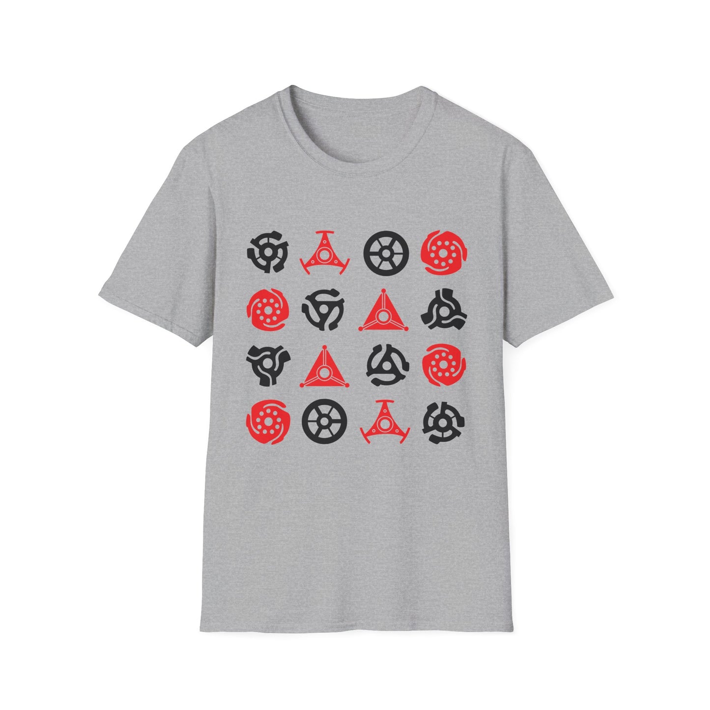 16 Record Adaptors T Shirt - Léger