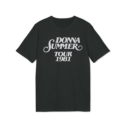 Donna Summer Tour 1981 T Shirt (Coton Bio Premium)