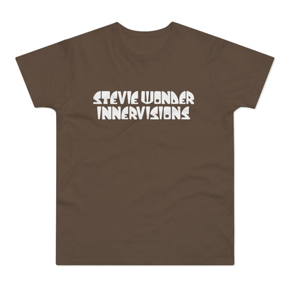 Innervisions Stevie Wonder T Shirt (Poids Standard)