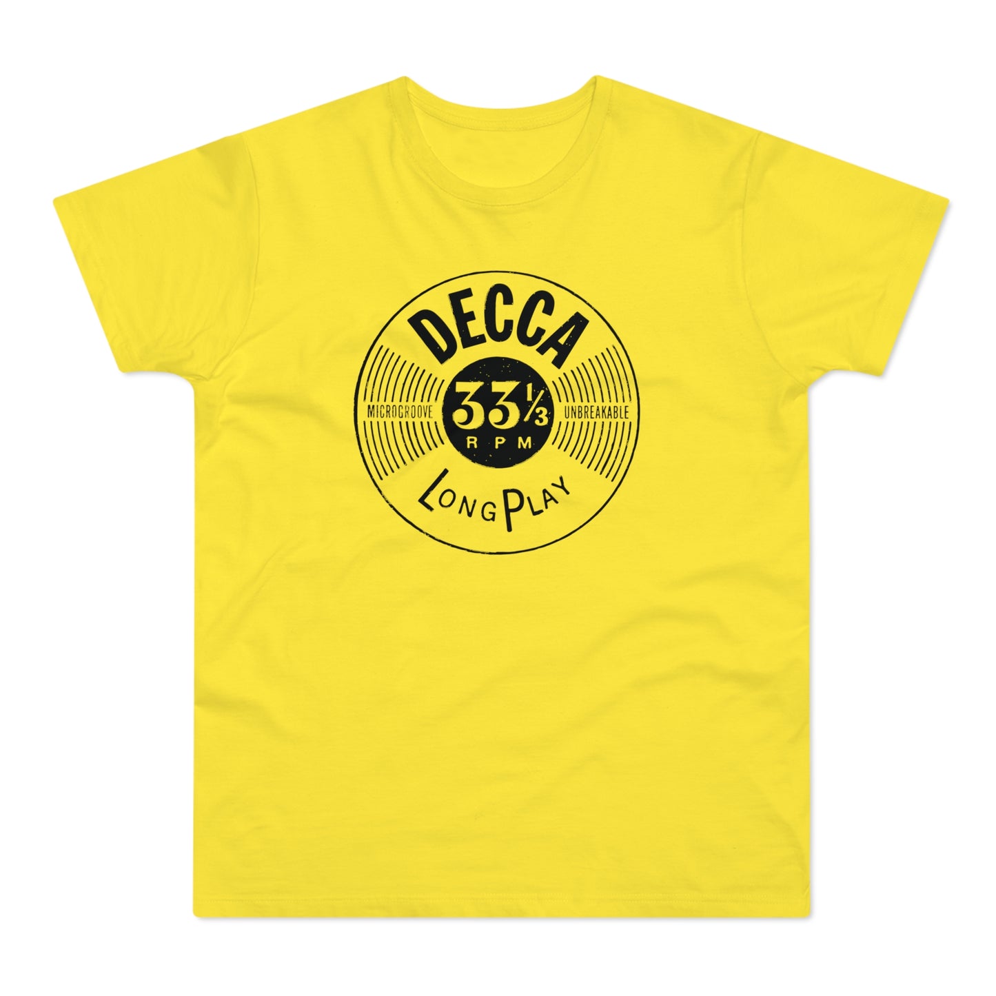 Decca Records Long Play T Shirt (Poids Standard)