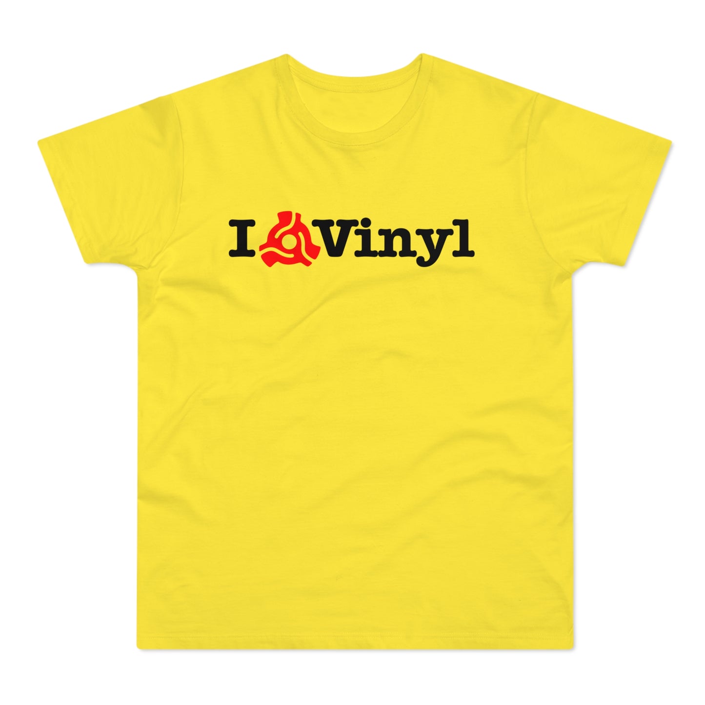 I Love Vinyl T Shirt (Poids Standard)