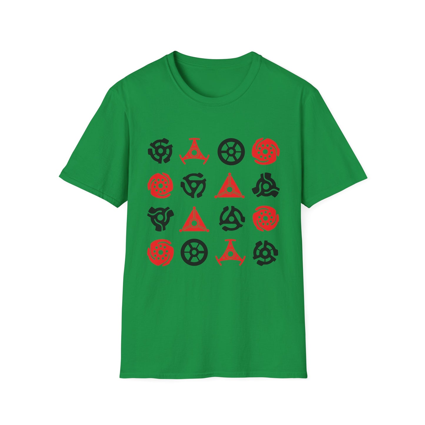 16 Record Adaptors T Shirt - Léger