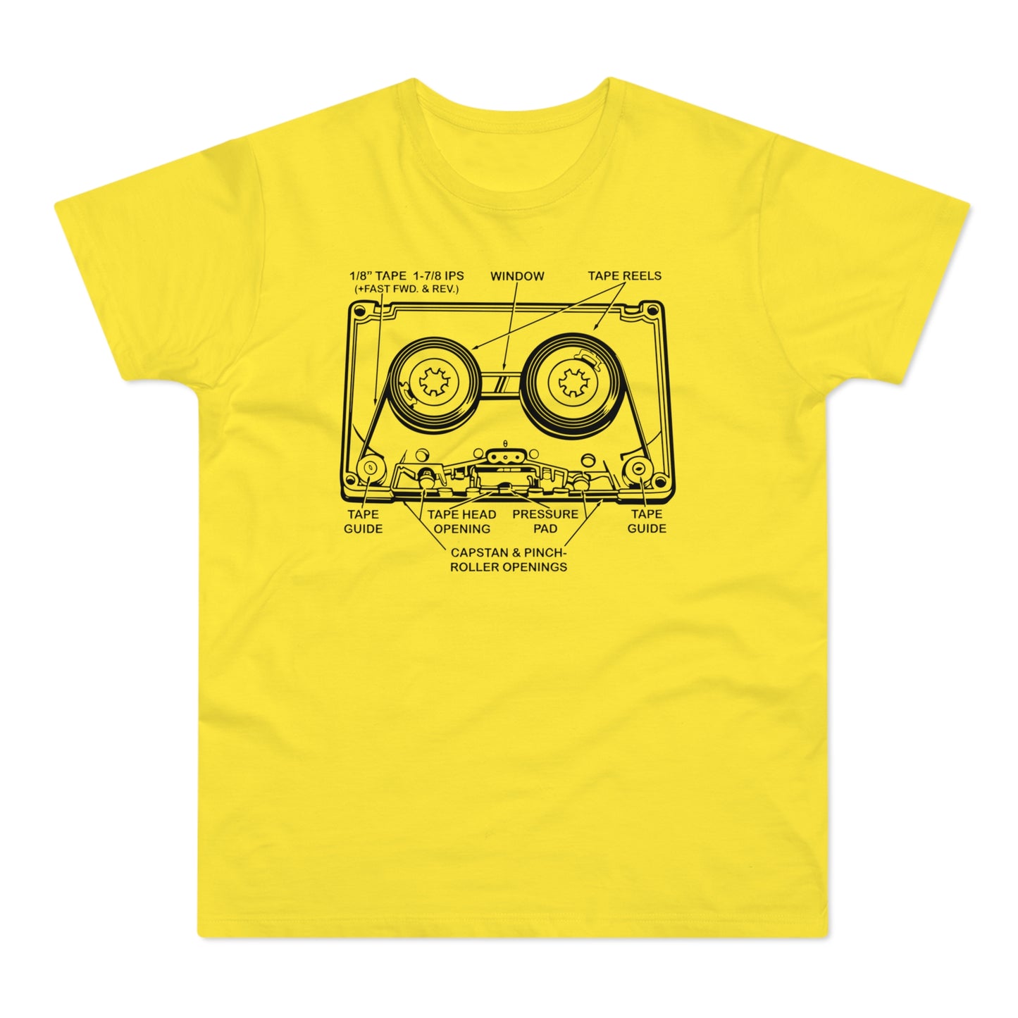How It Works: Cassette Tape T Shirt (Poids Standard)