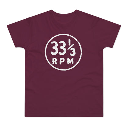 33 1/3 RPM T Shirt (Poids Standard)