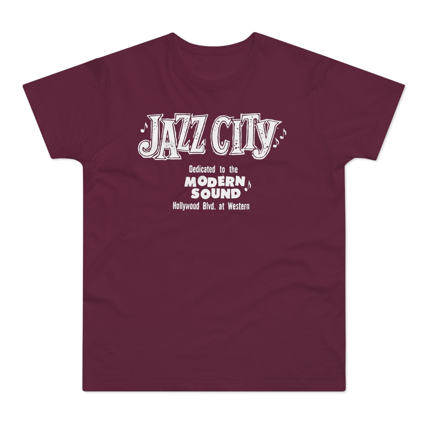 Jazz City T Shirt (Poids Standard) LA Jazz Club