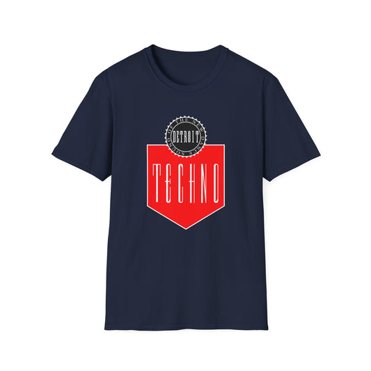 Detroit Sound Of Techno T Shirt (M) | DEADSTOCK | DERNIÈRE PIÈCE | -50 %