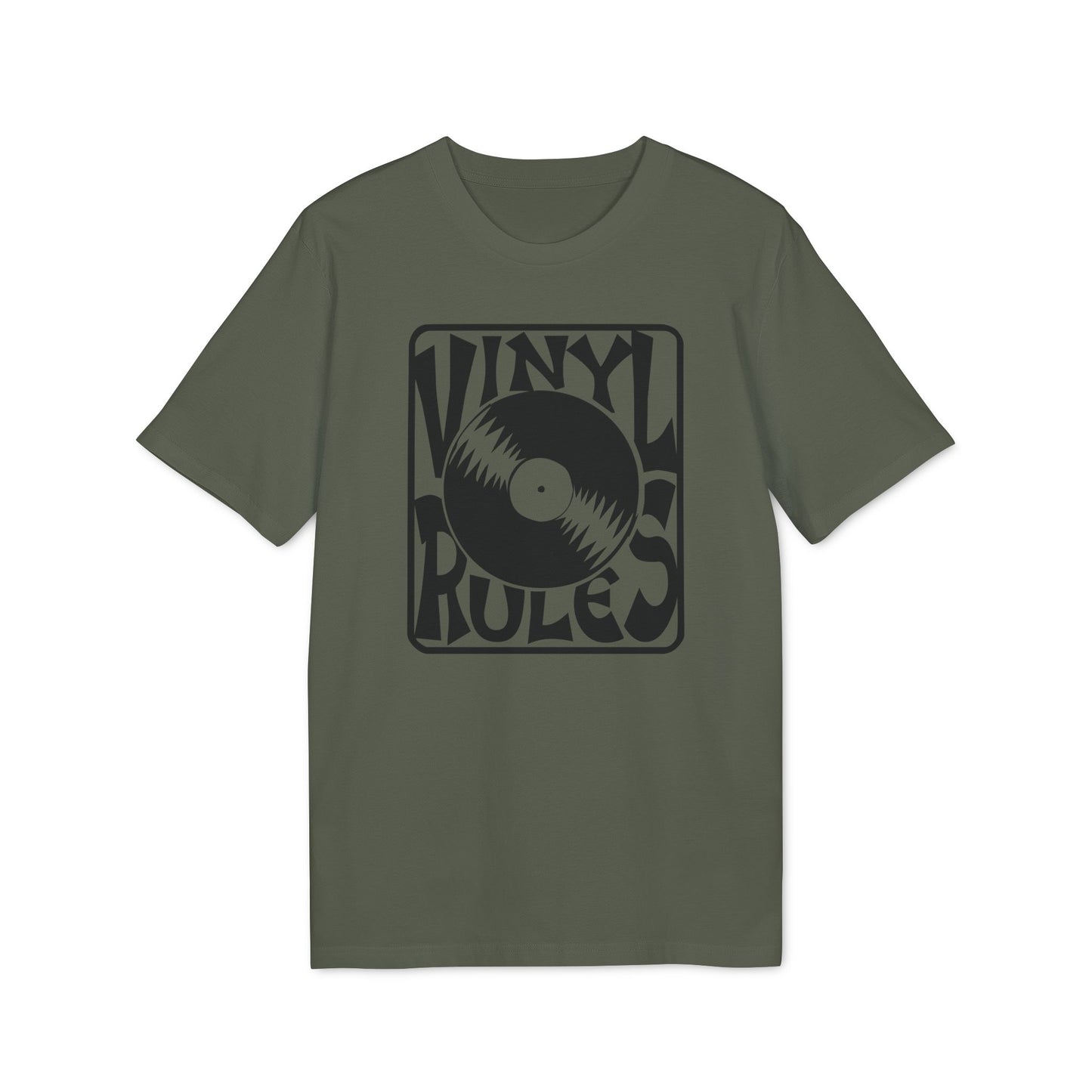 Vinyl Rules T Shirt (Coton Bio Premium)