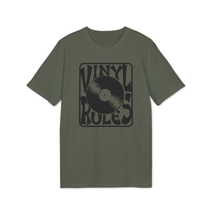 Vinyl Rules T Shirt (Coton Bio Premium)