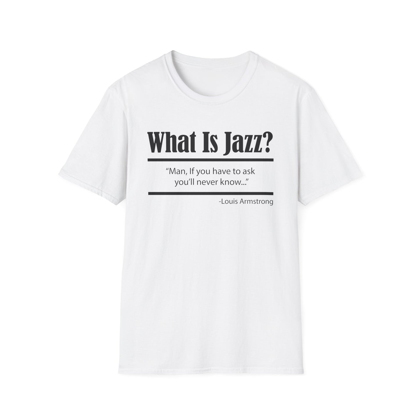 What Is Jazz? T Shirt - Léger