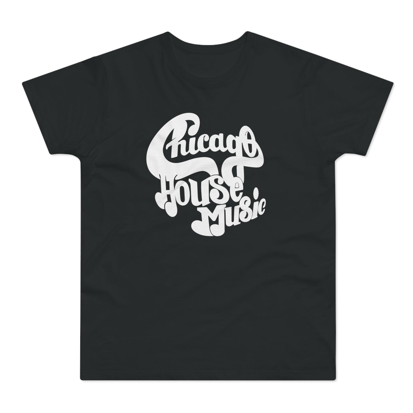 Chicago House Music T Shirt (Poids Standard)